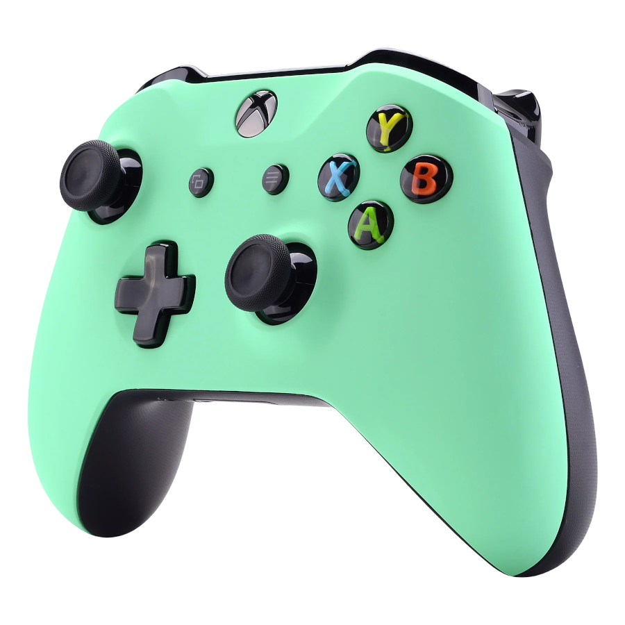 clever xbox one s mint green controller 02