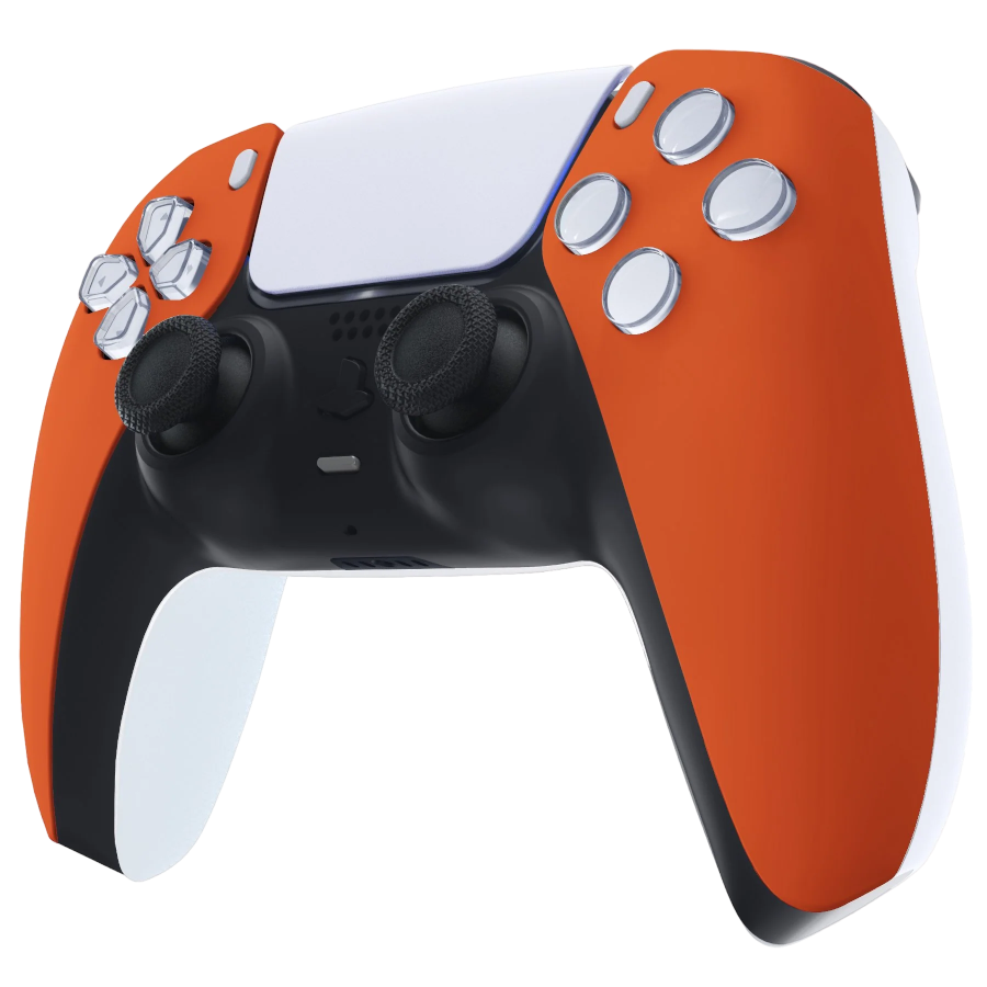 clever ps5 bright orange controller 02