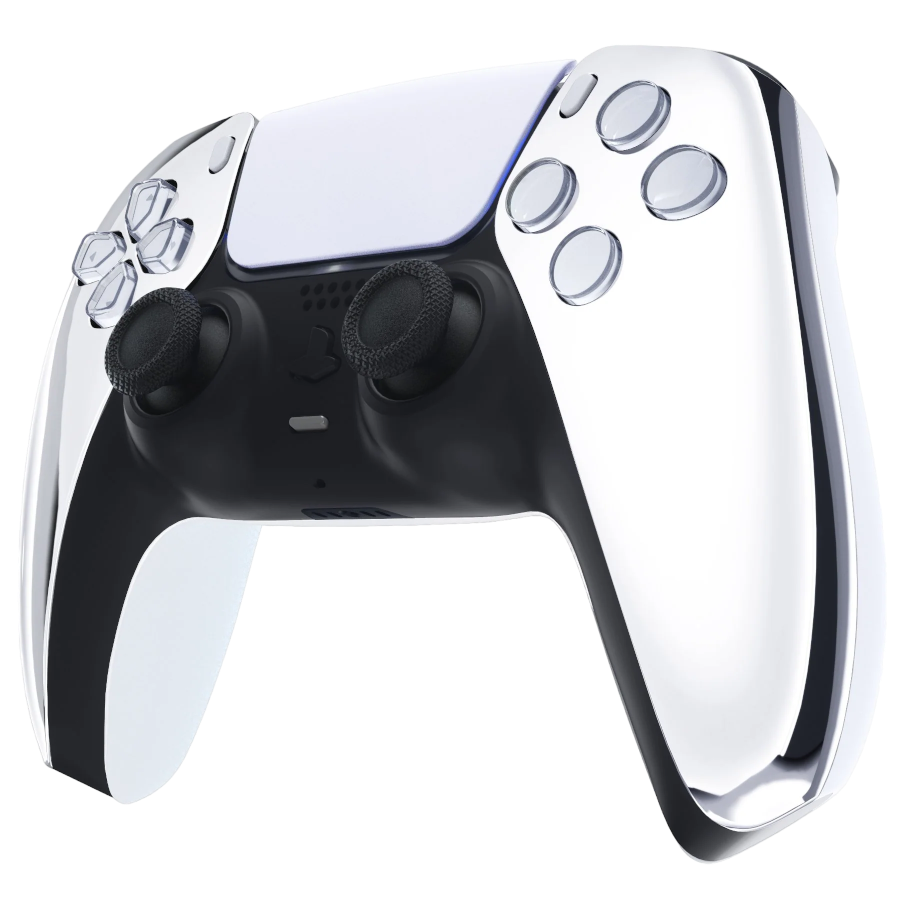 clever ps5 chrome silver controller 02