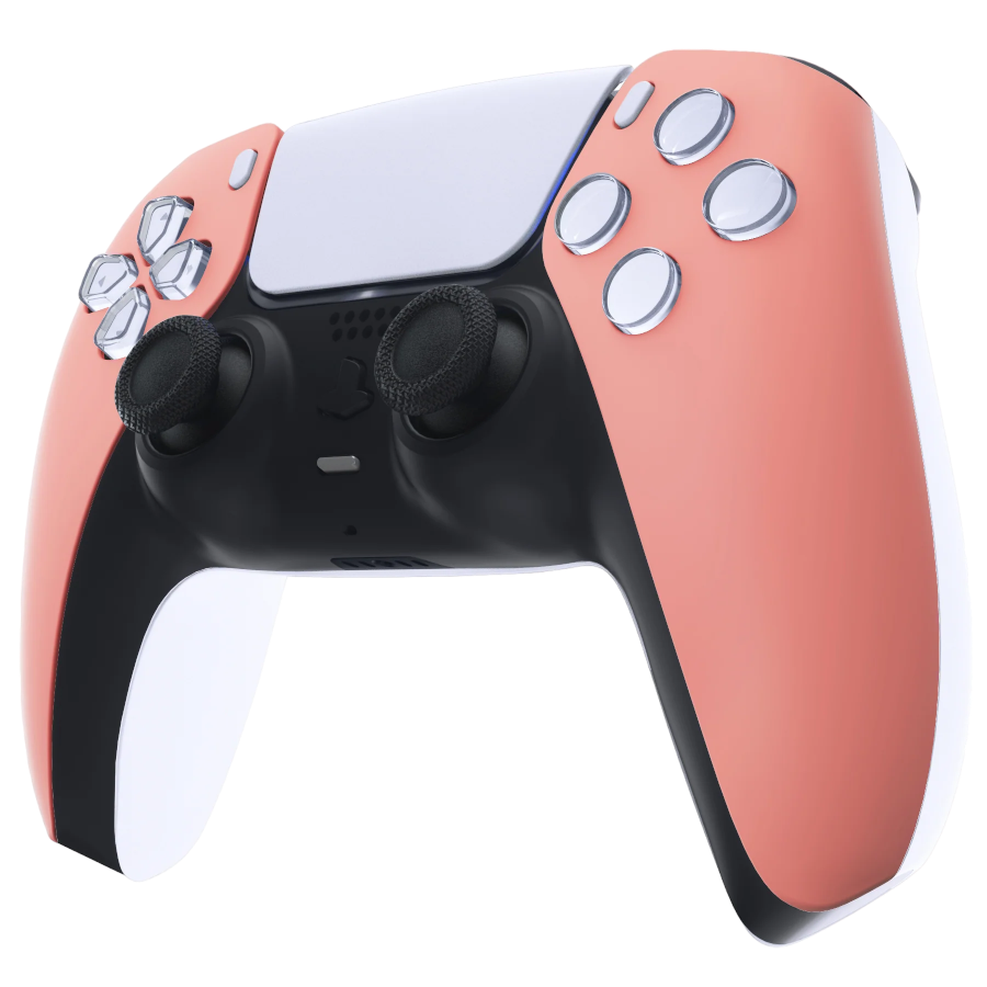 clever ps5 coral pink controller 02