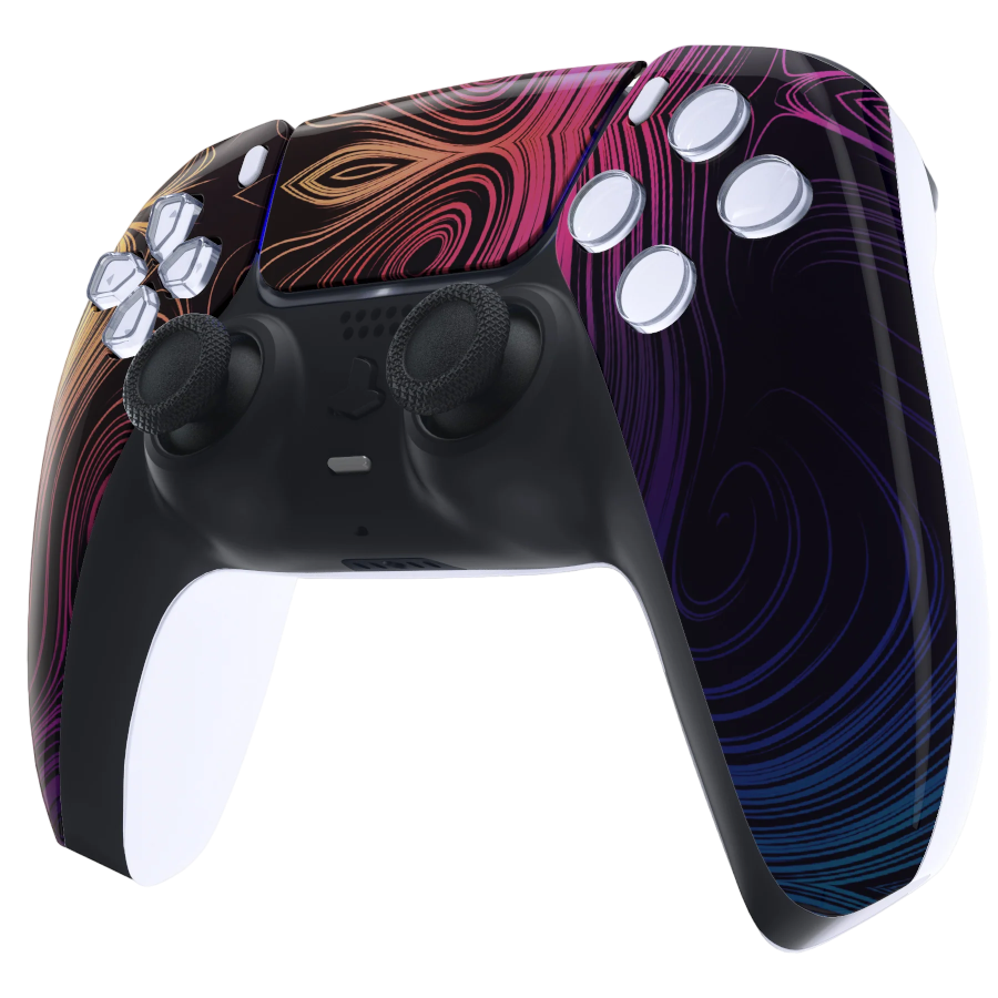 clever ps5 abstract lining controller 02
